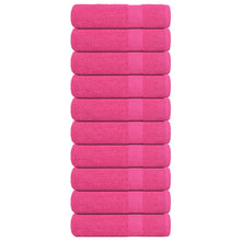 Badhanddoeken 10 st 100x150 cm 360 g/m² 100% katoen roze
