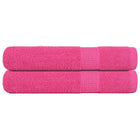 Sauna towels FROGN 2 pcs 80x200 cm 360 gsm pink