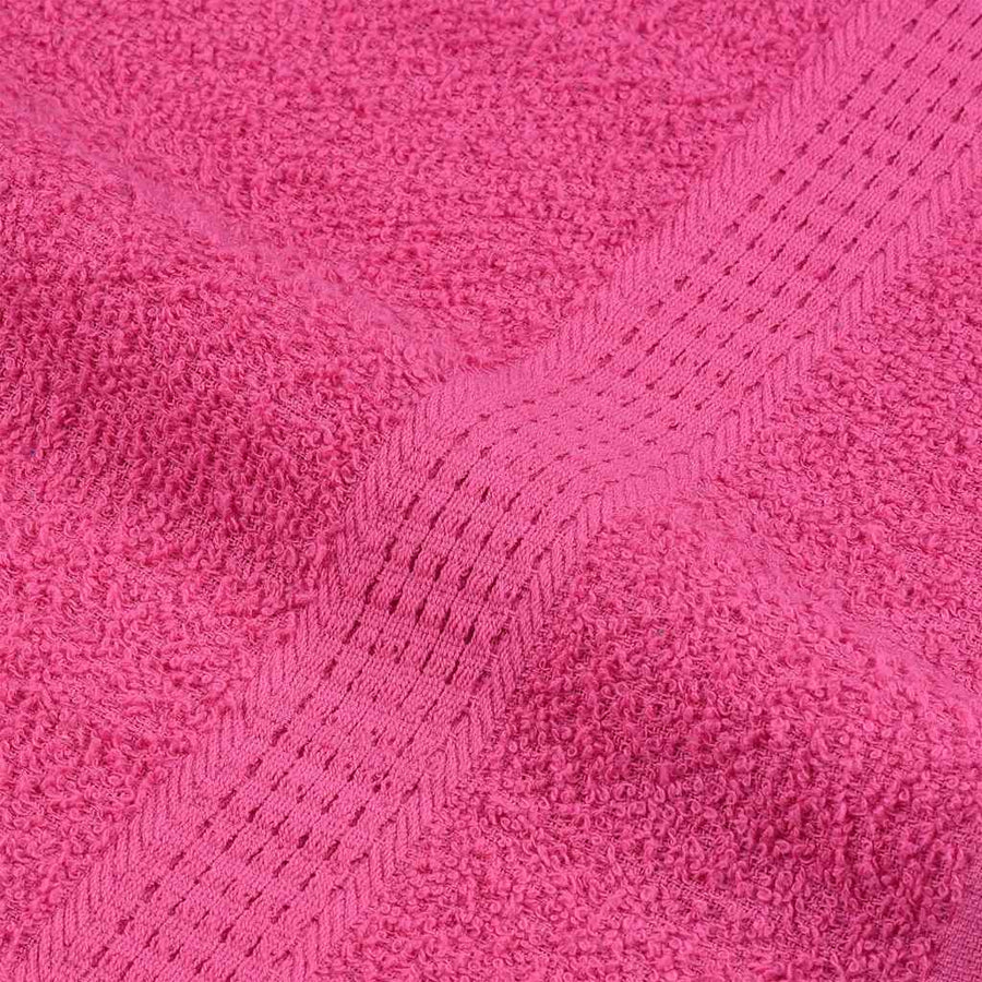 Saunahanddoeken 2 st 80x200 cm 360 g/m² 100% katoen roze