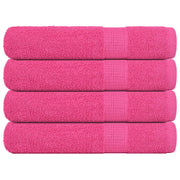 Towels FROGN 4 pcs 100x200 cm 360 g/m² pink
