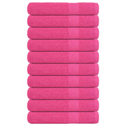 Handdoeken 10 st 100x200 cm roze