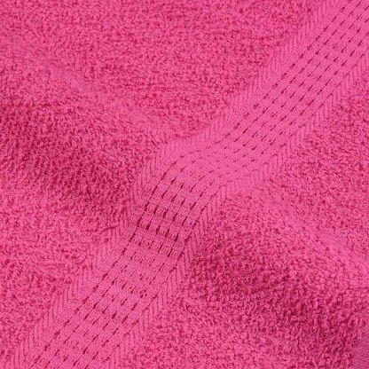 Handdoeken 10 st 100x200 cm 360 g/m² 100% katoen roze