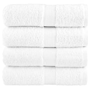 Premium washcloths SOLUND 4 pieces 30x30 cm 600 gsm white