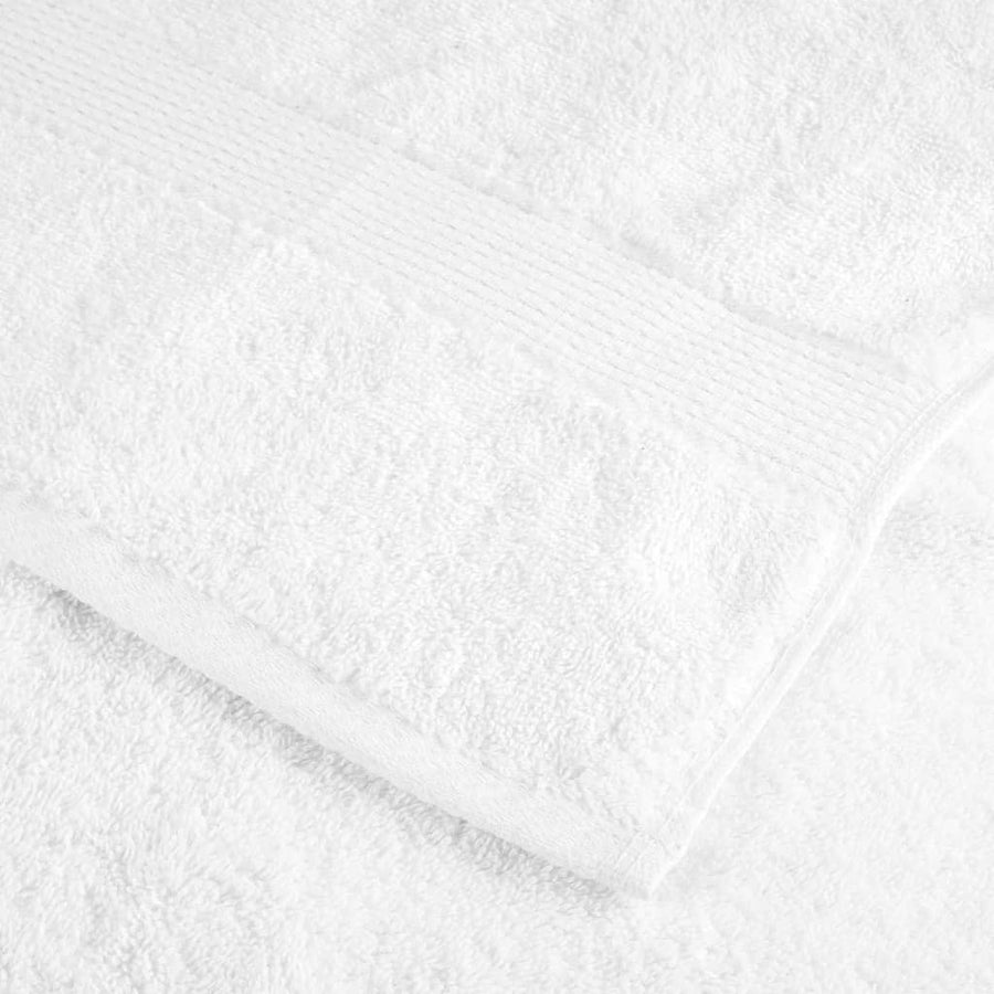Washandjes 4 st hoogwaardig 600 g/m² 30x30 cm 100% katoen wit