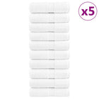 Washandjes 50 stuks 30x30 cm 600 g/m² wit
