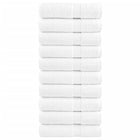 Bath towels SOLUND 10 pcs 600 gsm 100x150 cm white