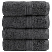 Guest Towels SOLUND 4 pcs 600 gsm 30x50 cm anthracite