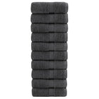 Guest towels SOLUND 10 pcs 600 gsm 30x50 cm anthracite