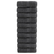 Guest towels SOLUND 10 pcs 600 gsm 30x50 cm anthracite