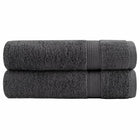 Towels SOLUND 2 pcs 600 gsm 50x100 cm anthracite