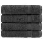 Towels SOLUND 4 pcs 600 gsm 50x100 cm anthracite