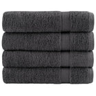 SOLUND Bath Towels 4 pcs 600 gsm 70x140 cm anthracite