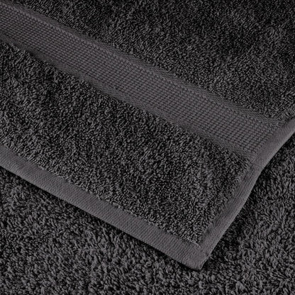 Badhanddoeken 25 st 600 g/m² 70x140 cm 100% katoen antraciet