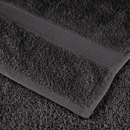 Saunadoeken 25 st 600 g/m² 80x200 cm 100% katoen antracietkleur