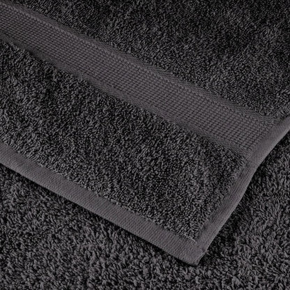 Handdoeken 25 st 600 g/m² 30x50 cm 100% katoen antracietkleur
