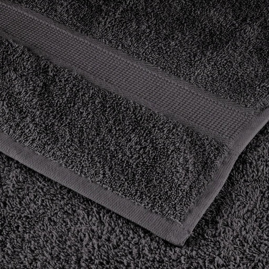 Handdoeken 25 st 600 g/m² 30x50 cm 100% katoen antracietkleur