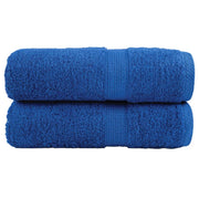 Premium washcloths SOLUND 2 pieces blue 30x30 cm 600 gsm