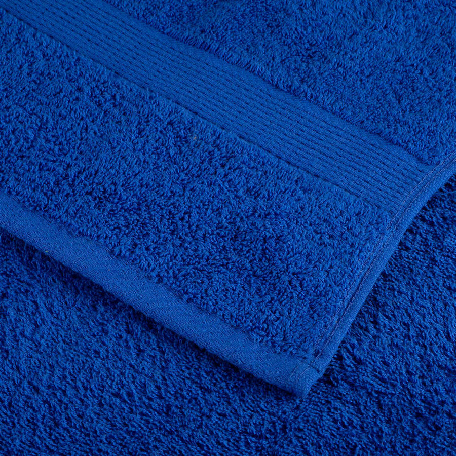Washandjes 2 st hoogwaardig 600 g/m² 30x30 cm 100% katoen blauw