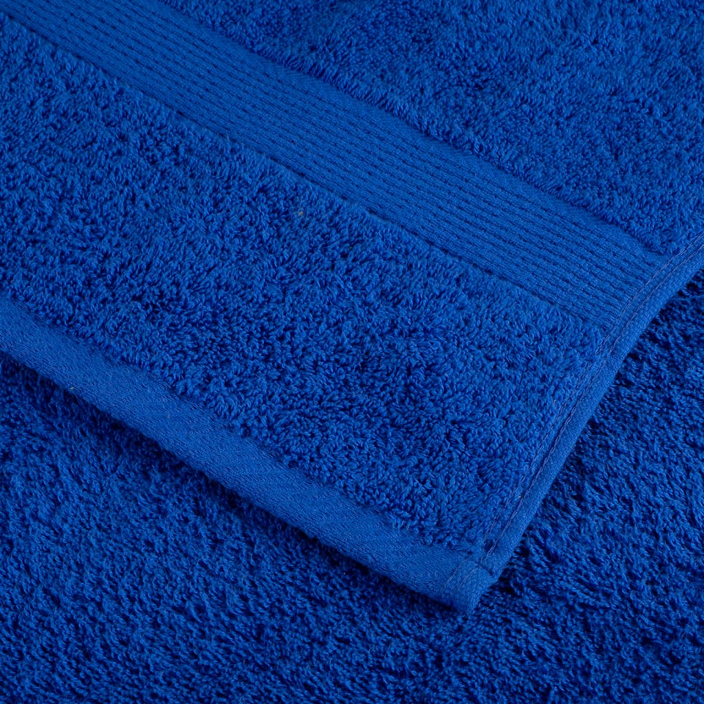 Gastendoekjes 2 st 600 g/m² 30x50 cm 100% katoen blauw