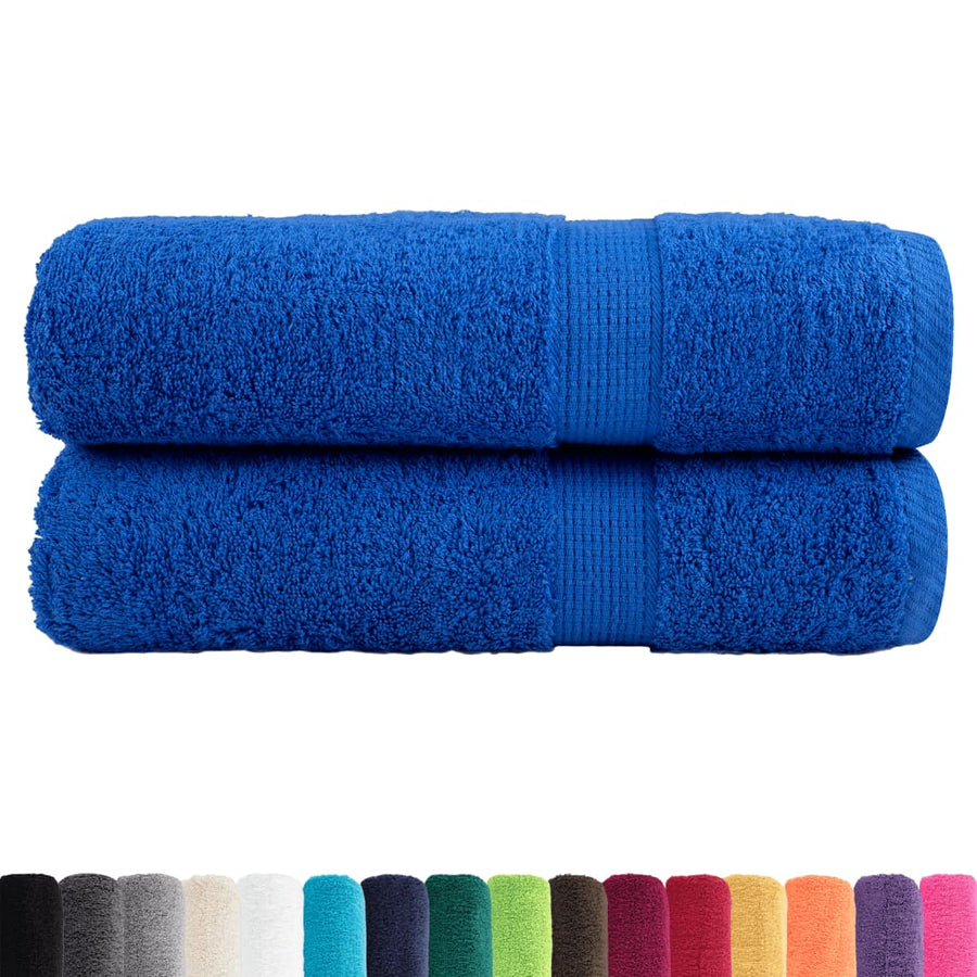 Badhanddoeken Solund 600 G/M² Blauw 2 70 x 140 cm