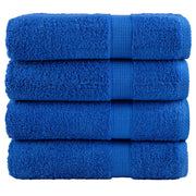 Badhanddoeken SOLUND 4 st 70x140 cm blauw
