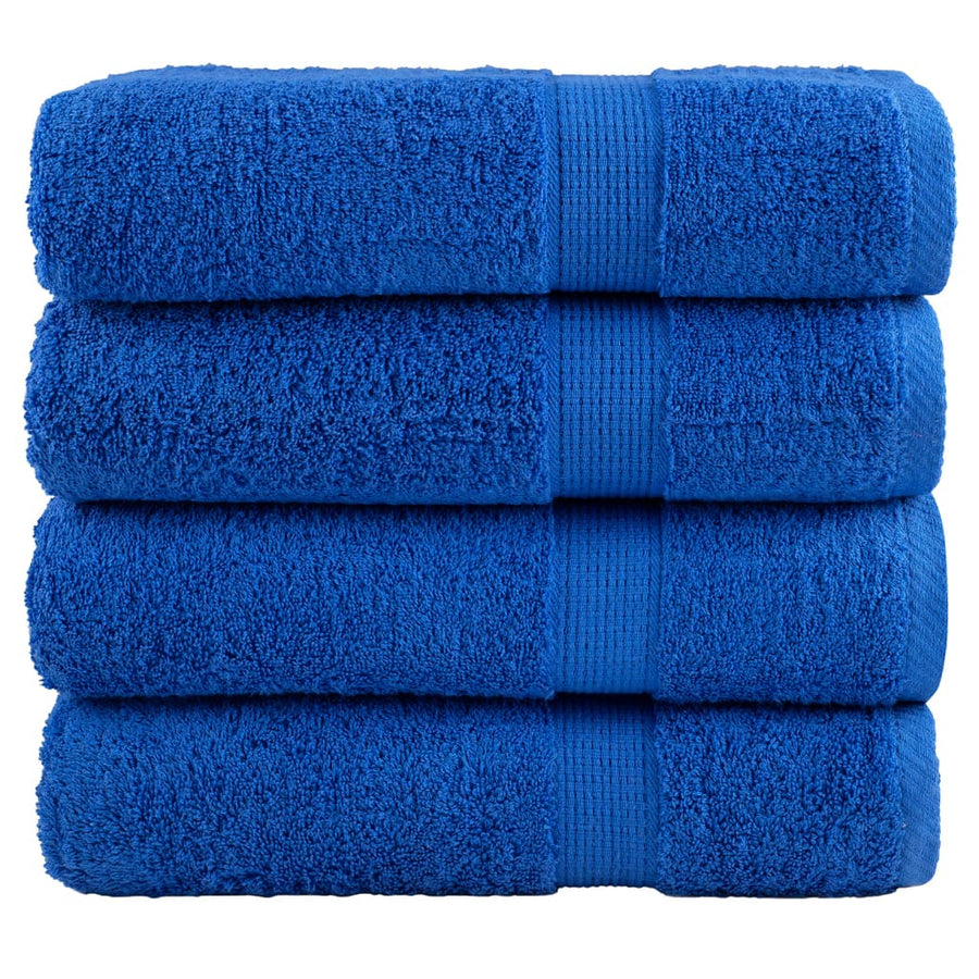 Badhanddoeken Solund 600 G/M² Blauw 4 70 x 140 cm
