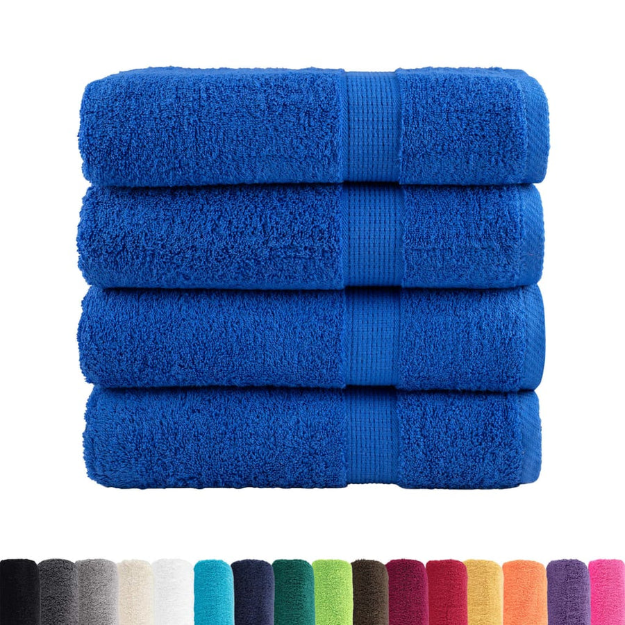 Badhanddoeken Solund 600 G/M² Blauw 4 70 x 140 cm