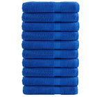 Sauna towels SOLUND 10 pcs 600 gsm 80x200 cm blue