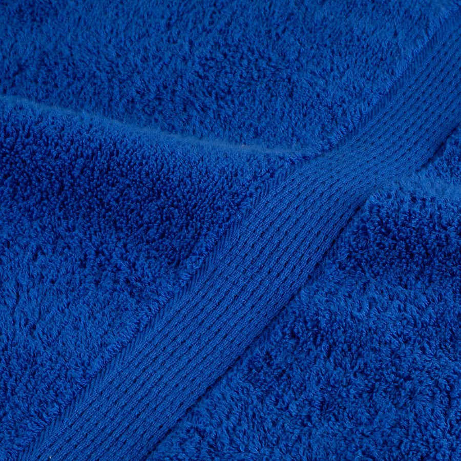 Handdoeken 10 st 600 g/m² 100x200 cm 100% katoen blauw