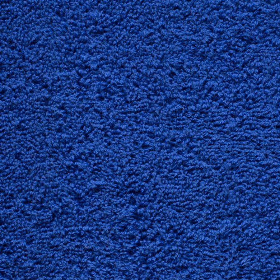 Handdoeken 10 st 600 g/m² 100x200 cm 100% katoen blauw
