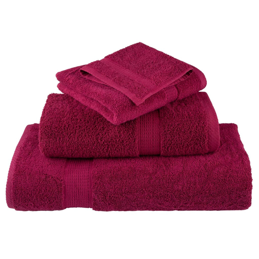 Gastendoekjes Solund 600 G/M² Bordeauxrood 2 30 x 30 cm