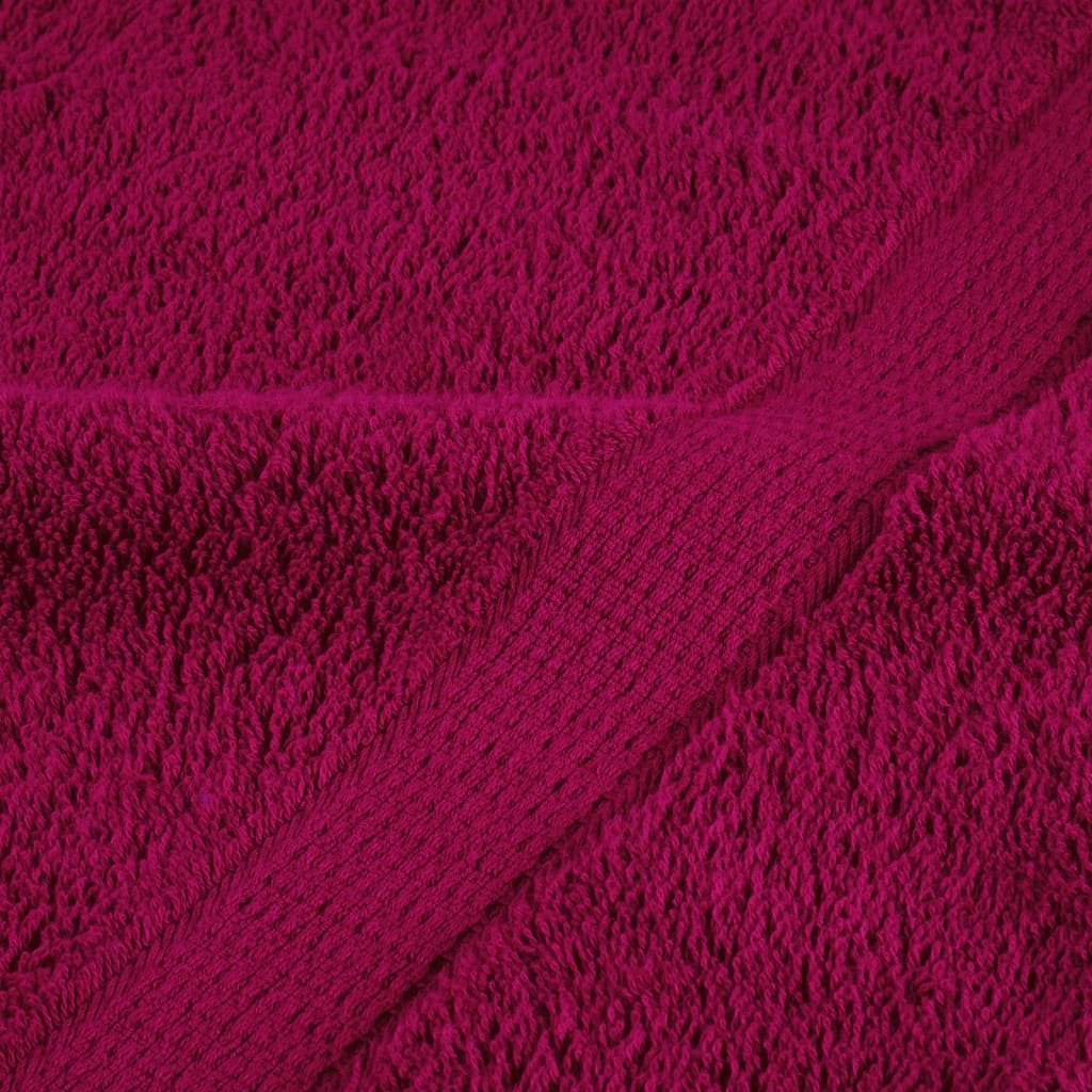 Premium washandjes SOLUND 10 stuks bordeaux 30x30 cm 600 g/m²