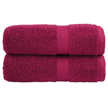 Gastendoekjes Solund 600 G/M² Bordeauxrood 2 30 x 50 cm