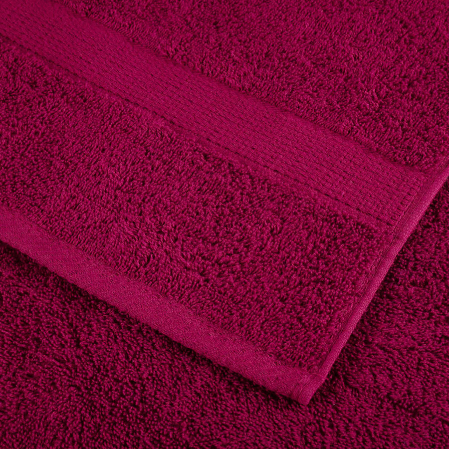 Badhanddoeken 10 st 600 g/m² 100x150 cm 100% katoen bordeaux