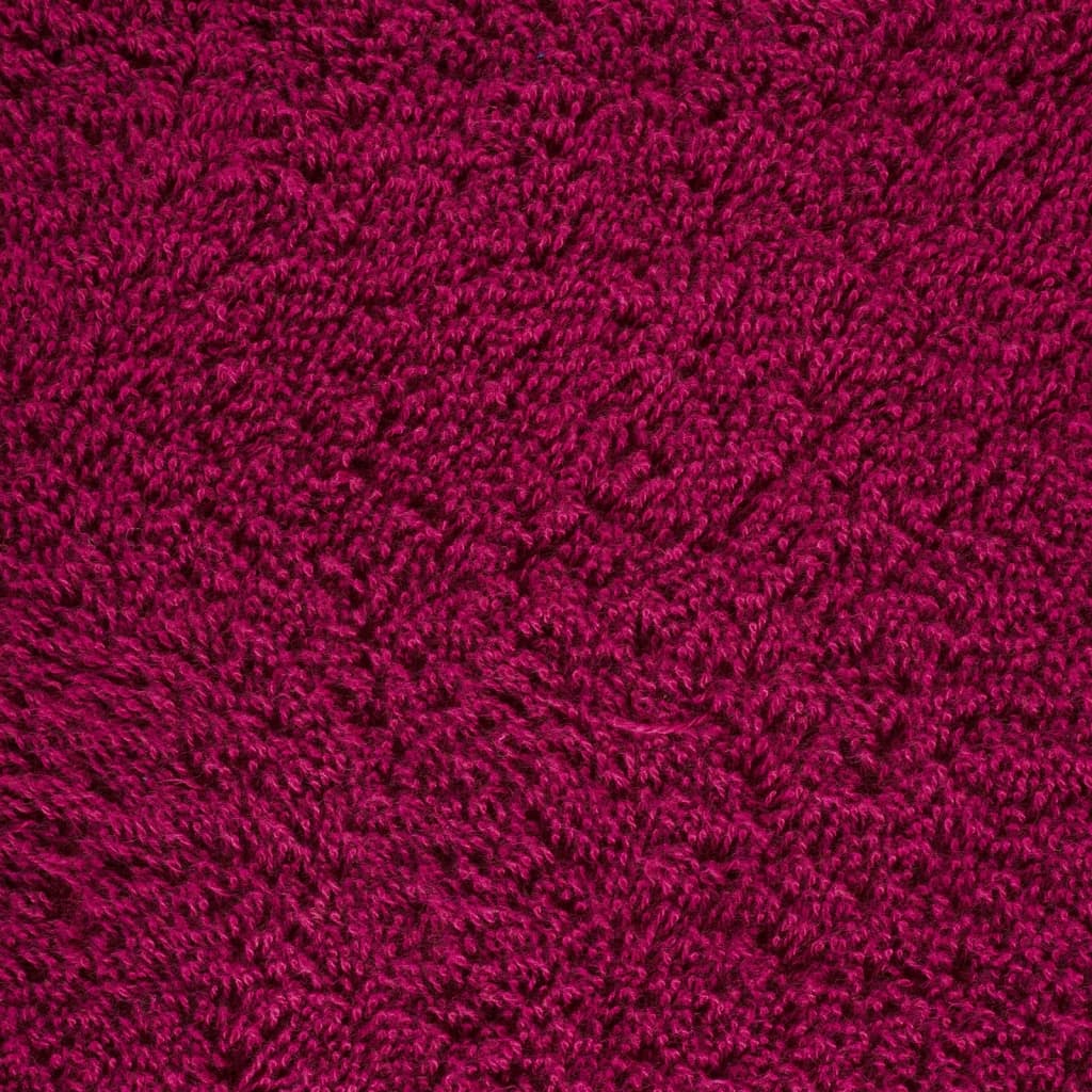 Handdoeken 10 st 600 g/m² 100x200 cm 100% katoen bordeauxrood