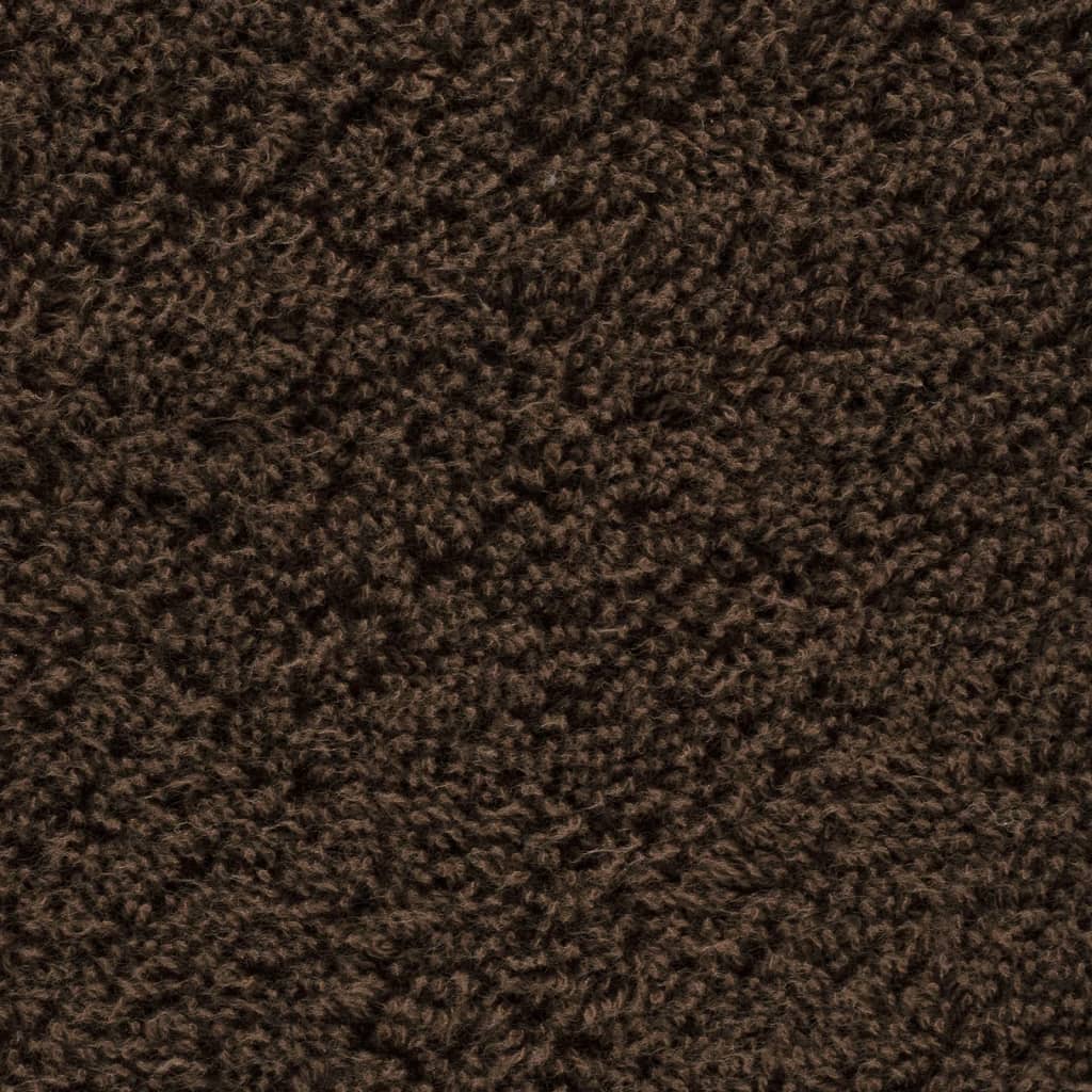 Premium washandjes SOLUND 10 stuks bruin 30x30 cm 600 g/m²
