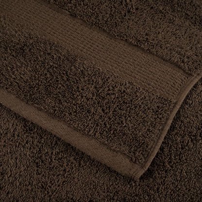 Premium washandjes SOLUND 10 stuks bruin 30x30 cm 600 g/m²