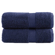 Premium washcloths SOLUND 2-pack navy 30x30 cm 600 gsm