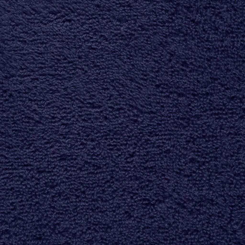 Washandjes 2 st 600 g/m² 30x30 cm 100% katoen marineblauw
