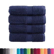 Gastendoekjes Solund 600 G/M² Marineblauw 4 30 x 30 cm