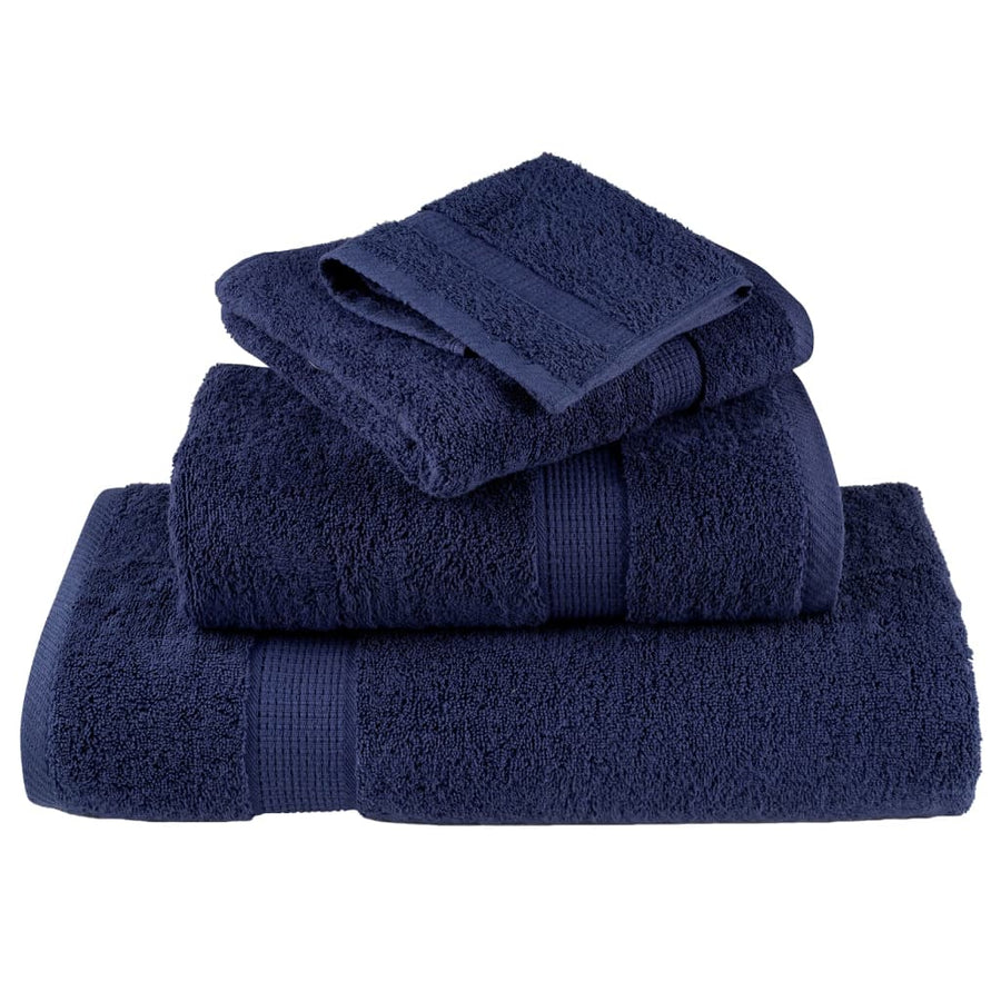 Gastendoekjes Solund 600 G/M² Marineblauw 4 30 x 30 cm