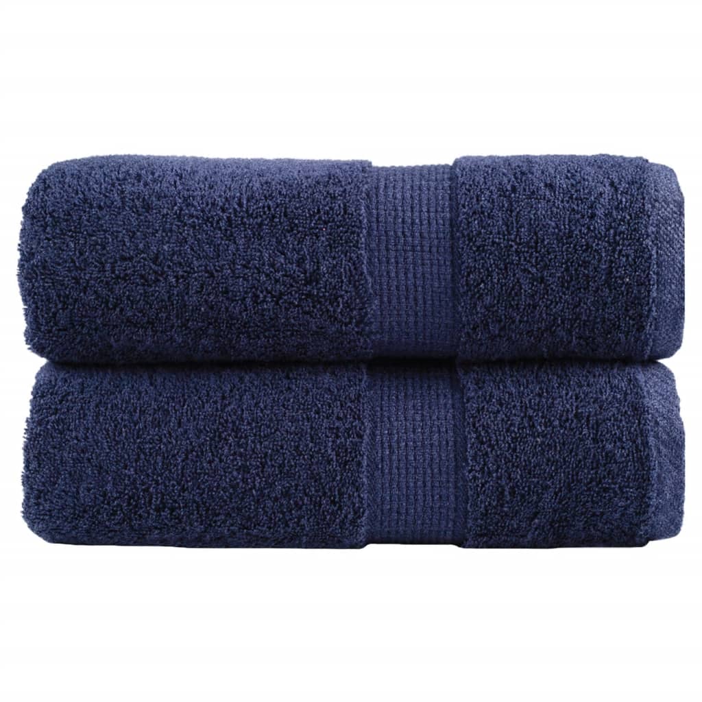 Gastendoekjes Solund 600 G/M² Marineblauw 2 30 x 50 cm