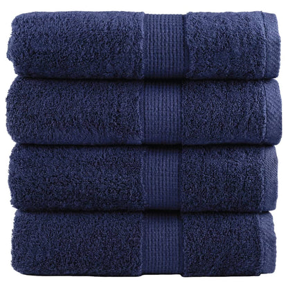 Gastendoekjes Solund 600 G/M² Marineblauw 4 30 x 50 cm