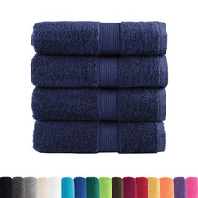 Gastendoekjes Solund 600 G/M² Marineblauw 4 30 x 50 cm