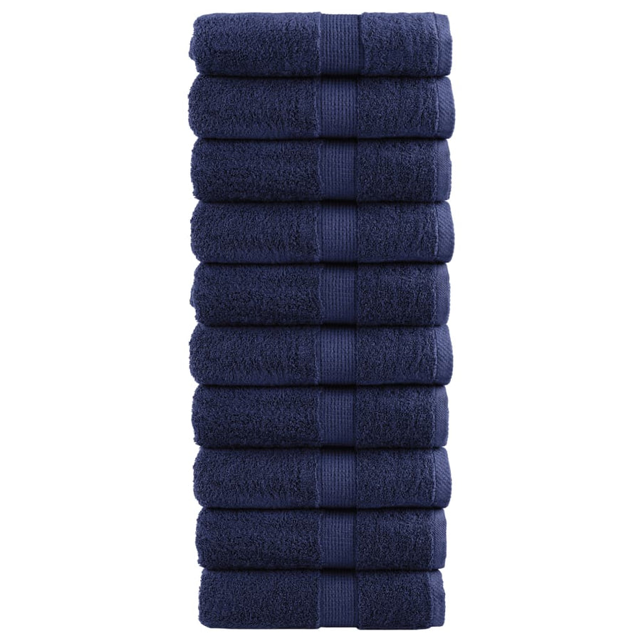 Gastendoekjes Solund 600 G/M² Marineblauw 10 30 x 50 cm