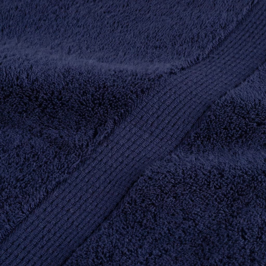 Badhanddoeken 10 st 600 g/m² 70x140 cm 100% katoen marineblauw