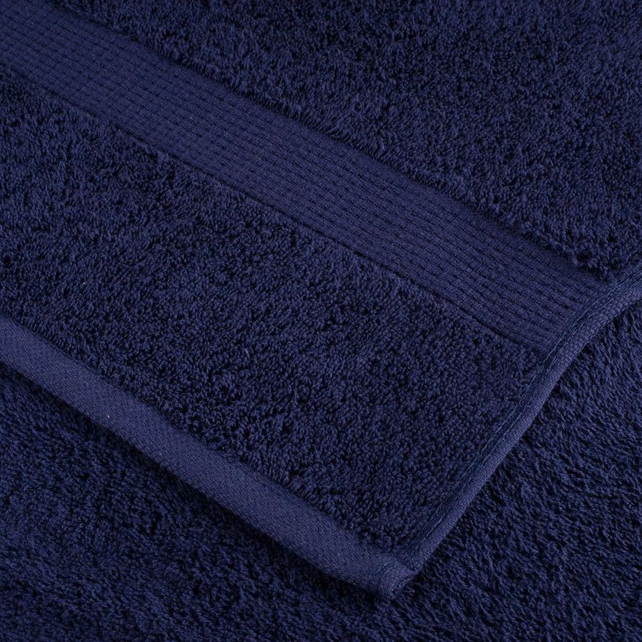 Handdoeken 4 st 600 g/m² 100x200 cm 100% katoen marineblauw