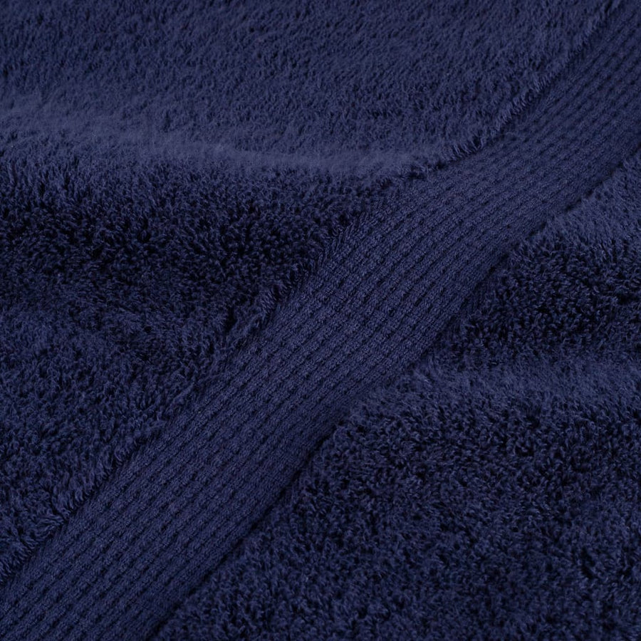 Handdoeken 4 st 600 g/m² 100x200 cm 100% katoen marineblauw