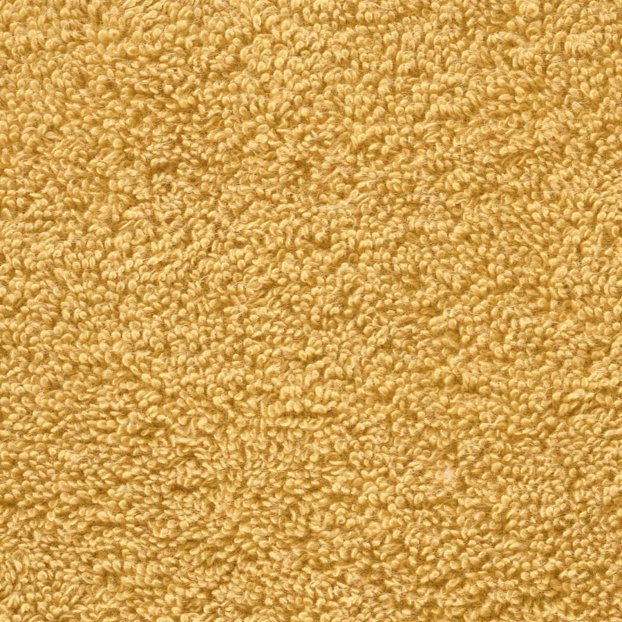 Washandjes 4 st 600 g/m² 30x30 cm 100% katoen goudkleurig