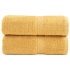 Guest Towels SOLUND 2 pcs 600 gsm 30x50 cm gold-colored